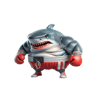 ボクシングサメの超便利な名言集,（個別スタンプ：12）