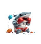 ボクシングサメの超便利な名言集,（個別スタンプ：14）