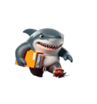 ボクシングサメの超便利な名言集,（個別スタンプ：17）