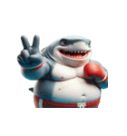 ボクシングサメの超便利な名言集,（個別スタンプ：18）