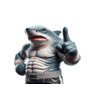 ボクシングサメの超便利な名言集,（個別スタンプ：24）