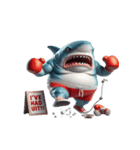 ボクシングサメの超便利な名言集,（個別スタンプ：31）