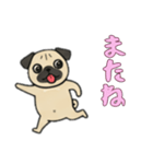 パグパグの日常（個別スタンプ：4）