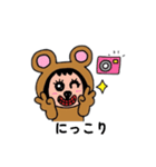 ポポベアの日常会話！（個別スタンプ：10）