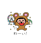 ポポベアの日常会話！（個別スタンプ：11）