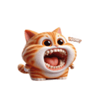 不良ネコ やんちゃでかわいい（個別スタンプ：1）