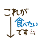 つかえるゆる文字♡手書きシンプル♡病院（個別スタンプ：33）