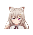 きつねみなみちゃんの日常（個別スタンプ：18）
