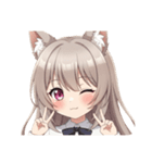 きつねみなみちゃんの日常（個別スタンプ：26）