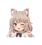きつねみなみちゃんの日常（個別スタンプ：27）