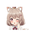 きつねみなみちゃんの日常（個別スタンプ：30）