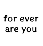 ああ言えば for you【ネタ・テキスト】（個別スタンプ：2）
