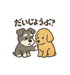 ミニチュアシュナウザーと仲間たち（個別スタンプ：21）