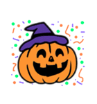 ハロウィンアメコミ風スタンプ（個別スタンプ：1）
