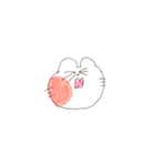 猫田のスタンプ10▼（個別スタンプ：10）
