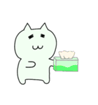 ぽにゃりネコだよ(6)（親しげ）(new)（個別スタンプ：10）