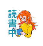 ポップな女の子の秋★スタンプ（個別スタンプ：10）