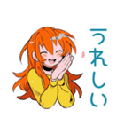 ポップな女の子の秋★スタンプ（個別スタンプ：19）