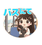 軽音部の女の子②ステッカー風♡（個別スタンプ：14）