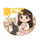 軽音部の女の子②ステッカー風♡（個別スタンプ：27）