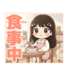 軽音部の女の子②ステッカー風♡（個別スタンプ：32）