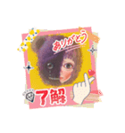 cocoart「はんぶんわたし」（個別スタンプ：3）