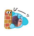 cocoart「はんぶんわたし」（個別スタンプ：4）