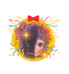 cocoart「はんぶんわたし」（個別スタンプ：11）