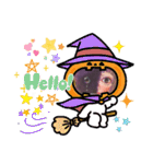 cocoart「はんぶんわたし」（個別スタンプ：15）