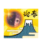 cocoart「はんぶんわたし」（個別スタンプ：34）
