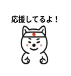 真っ白柴犬の日常スタンプ（個別スタンプ：8）