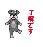 [了解です専用]シュナウザー（個別スタンプ：1）