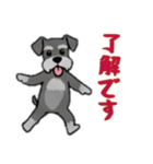 [了解です専用]シュナウザー（個別スタンプ：11）