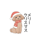 トイプードル ブラウン（使いやすい敬語）（個別スタンプ：39）
