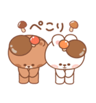 カナ ＆ カキ : 秋の愛愛 2（個別スタンプ：10）