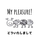 手描きJapaEnglish♡（個別スタンプ：2）