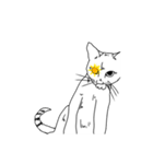 日常の猫ねこネコ（個別スタンプ：17）