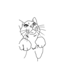 日常の猫ねこネコ（個別スタンプ：18）
