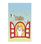 小発ニャンの秋（個別スタンプ：8）