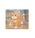 動く！ドット絵風のネコ（個別スタンプ：11）