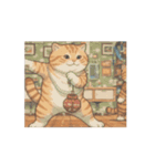 動く！ドット絵風のネコ（個別スタンプ：12）