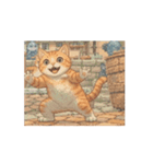 動く！ドット絵風のネコ（個別スタンプ：14）