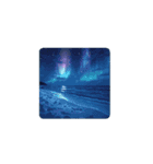恋人と海とオーロラの夜✨️Aurora Night（個別スタンプ：16）