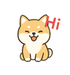 豆柴のスタンプ shiba dog stamp（個別スタンプ：1）