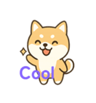 豆柴のスタンプ shiba dog stamp（個別スタンプ：2）