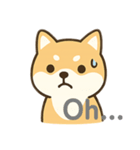 豆柴のスタンプ shiba dog stamp（個別スタンプ：3）