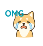 豆柴のスタンプ shiba dog stamp（個別スタンプ：4）