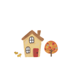 秋を楽しむ くま＆カフェ（個別スタンプ：9）