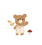 秋を楽しむ くま＆カフェ（個別スタンプ：12）