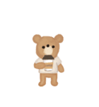 秋を楽しむ くま＆カフェ（個別スタンプ：18）
